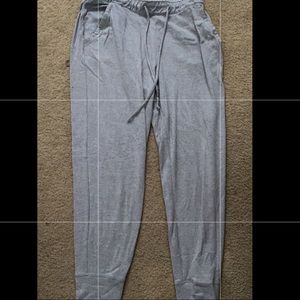 Soft grey hollister joggers